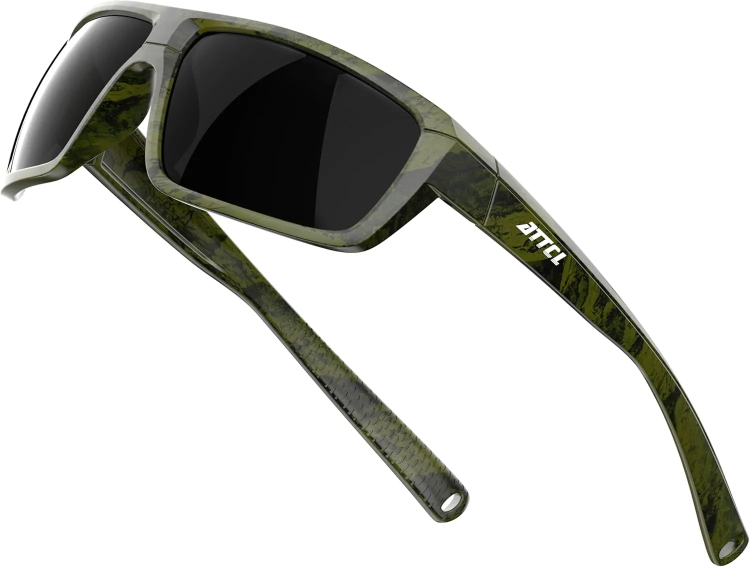 ATTCL Polarized Wrap Sunglasses For Men - Fishing Sports Glasses UV Protection