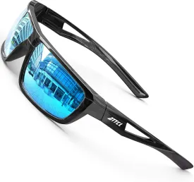 ATTCL Sports Polarized Sunglasses For Men Cycling Driving Fishing 100% UV Protection