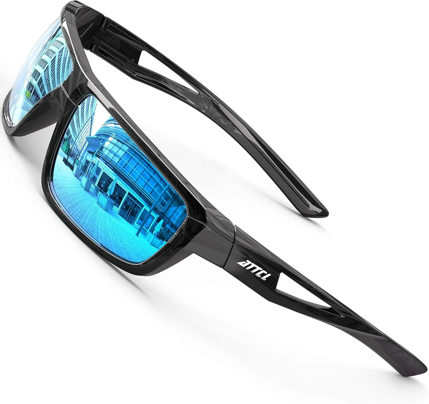 ATTCL Sports Polarized Sunglasses For Men Cycling Driving Fishing 100% UV Protection