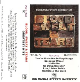 Blood Sweat & Tears Greatest Hits