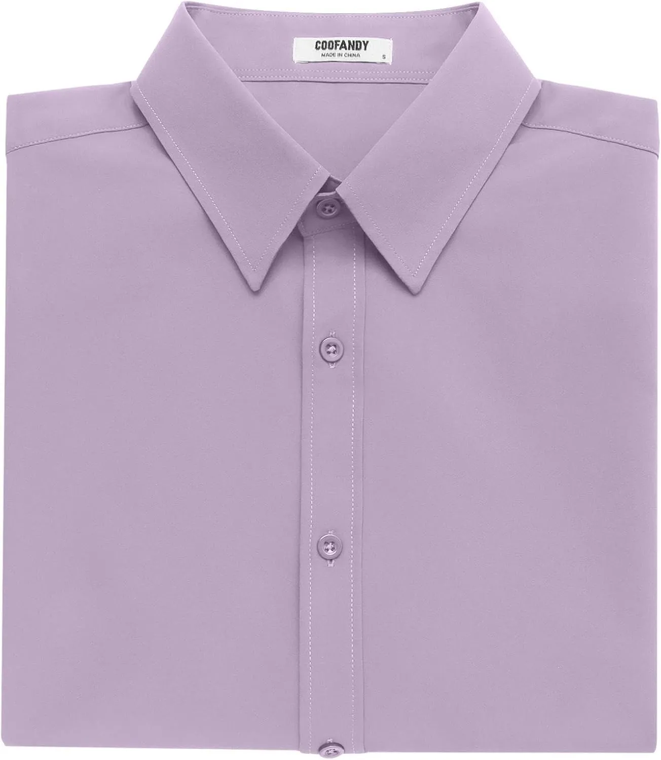 COOFANDY Men's Button Down Shirts Stain Shield Dress Shirts Short Sleeve Summer Business Casual Shirts