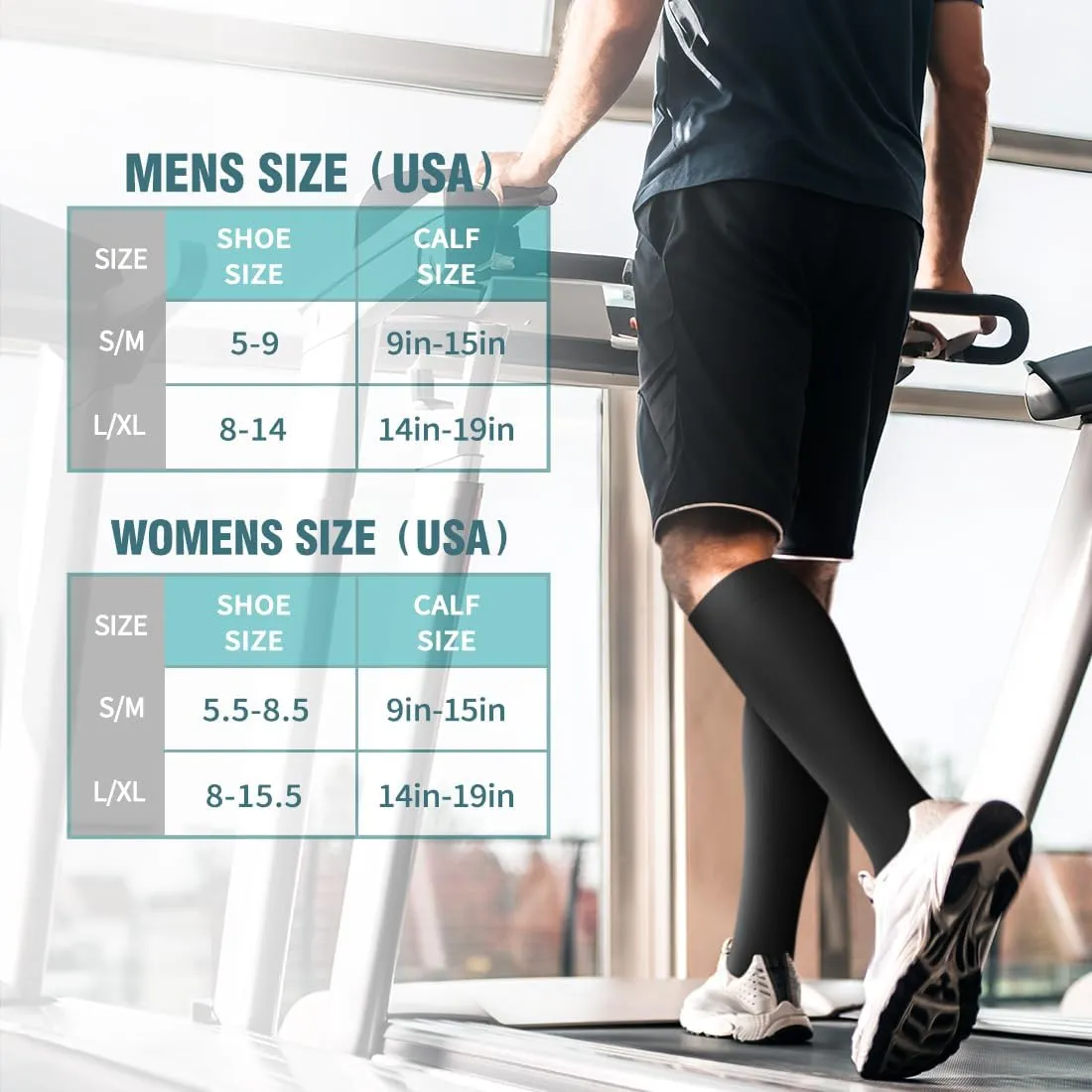 Copper Compression Socks for Women & Men (6 pairs) - Best Support for Nurses, Running, Hiking, Recovery