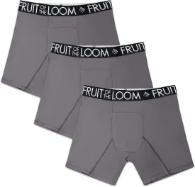 Fruit of the Loom Men's Performance Cooling Boxer Briefs