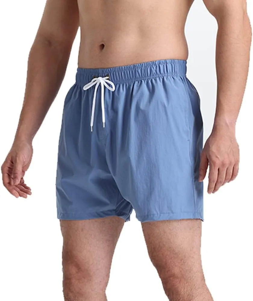 JIHUILAI Mens Swim Trunks Quick Dry Swim Shorts with Mesh Lining Beach Shorts Bathing Suits