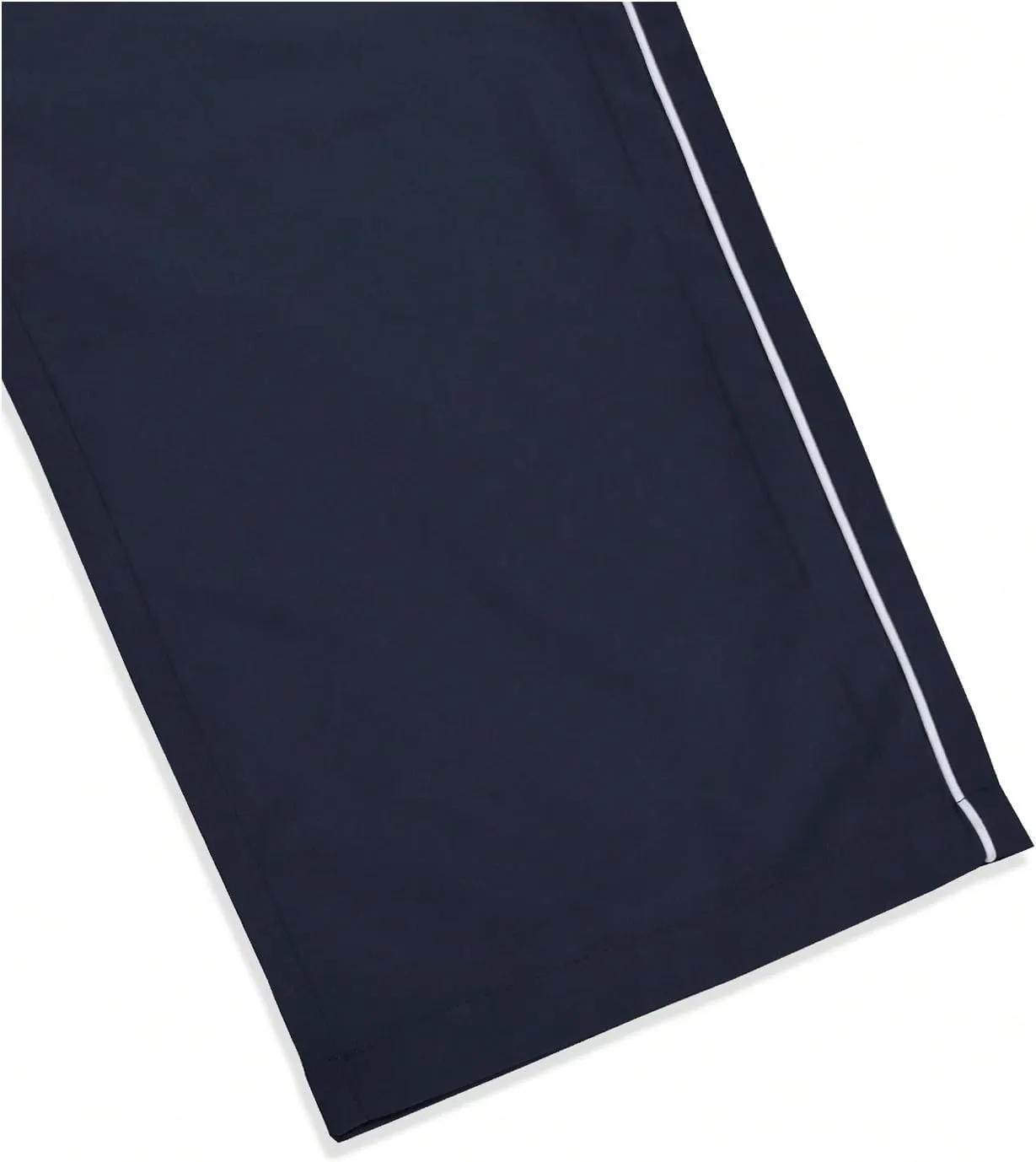 Verdusa Men's Track Pants Straight Leg Acitve Streetwear Elastic Waist Parachute Pants with Pockets